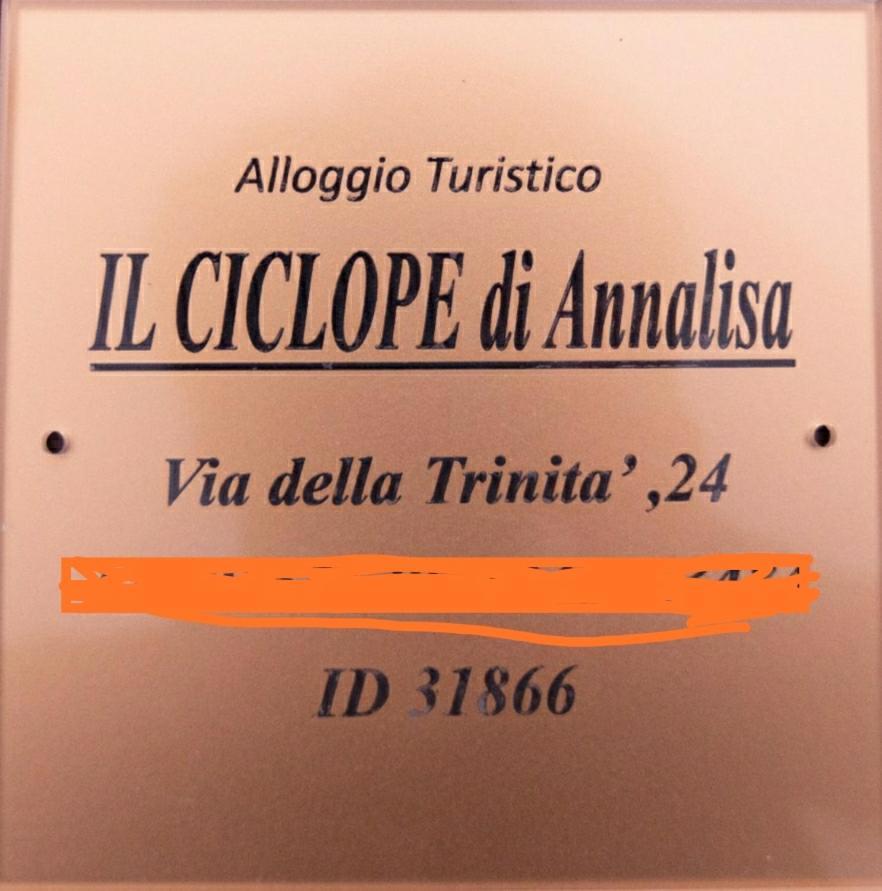 Appartamento Il Ciclope Di Annalisa Alatri Esterno foto